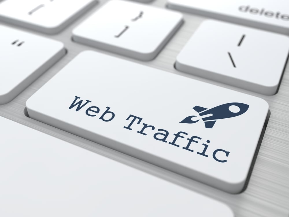 Online web traffic that is anonymous or unknown to convert into leads